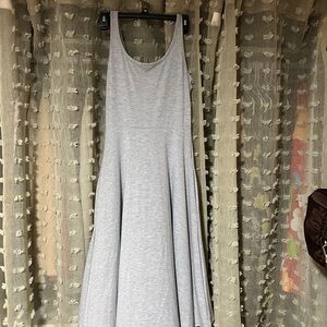 Olivia Rae Light Gray Maxi Dress
